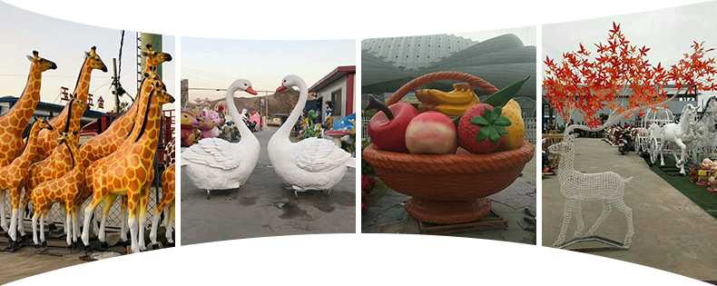 仿真景觀擺件，卡通景觀雕塑