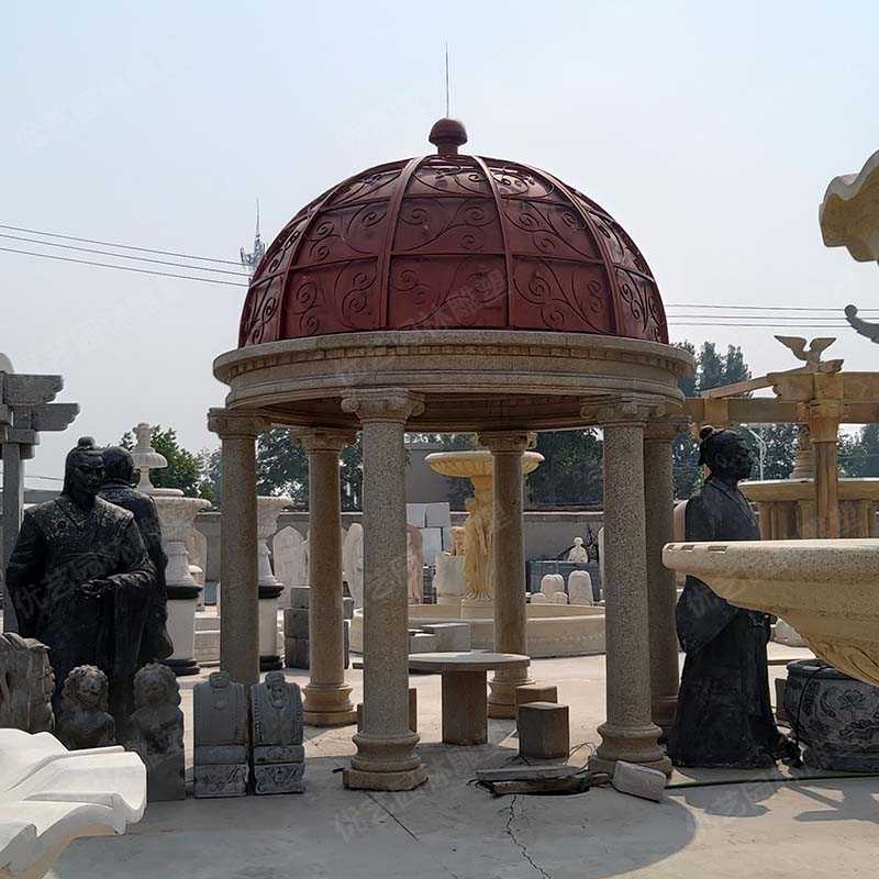 景觀涼亭雕塑，景觀雕塑定制